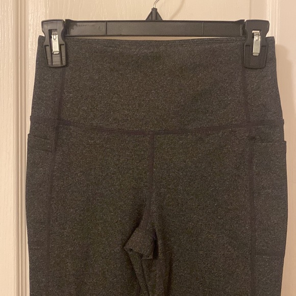 Sketchers Leggings Yoga Pants Sz Small, Heather Charcoal Grey, NWT - Picture 10 of 12